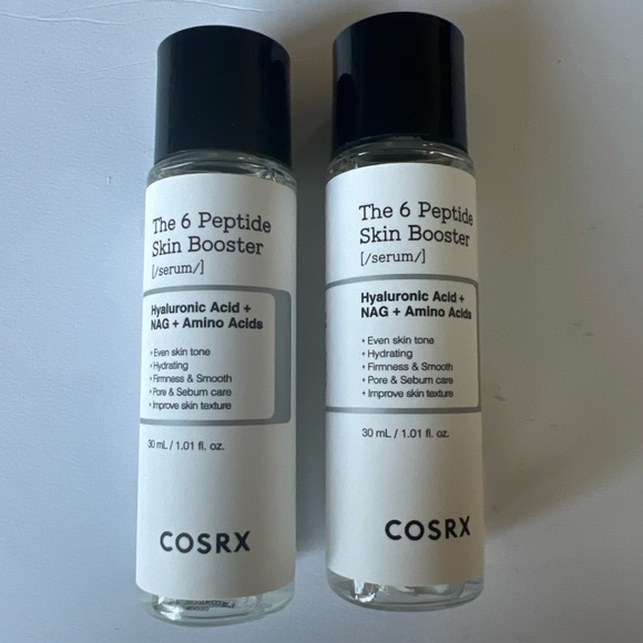 COSRX Other - COSRX The 6 Peptide Skin Booster Serum Travel Size 1.01 oz 30 mL Each - LOT OF 2